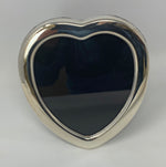 Load image into Gallery viewer, Silver Heart Photo Frame - made by Carrs of Sheffield

