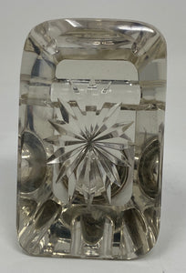 Silver and Glass Inkwell