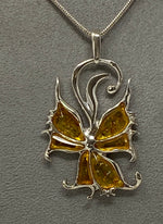 Load image into Gallery viewer, Amber Decorative Pendant
