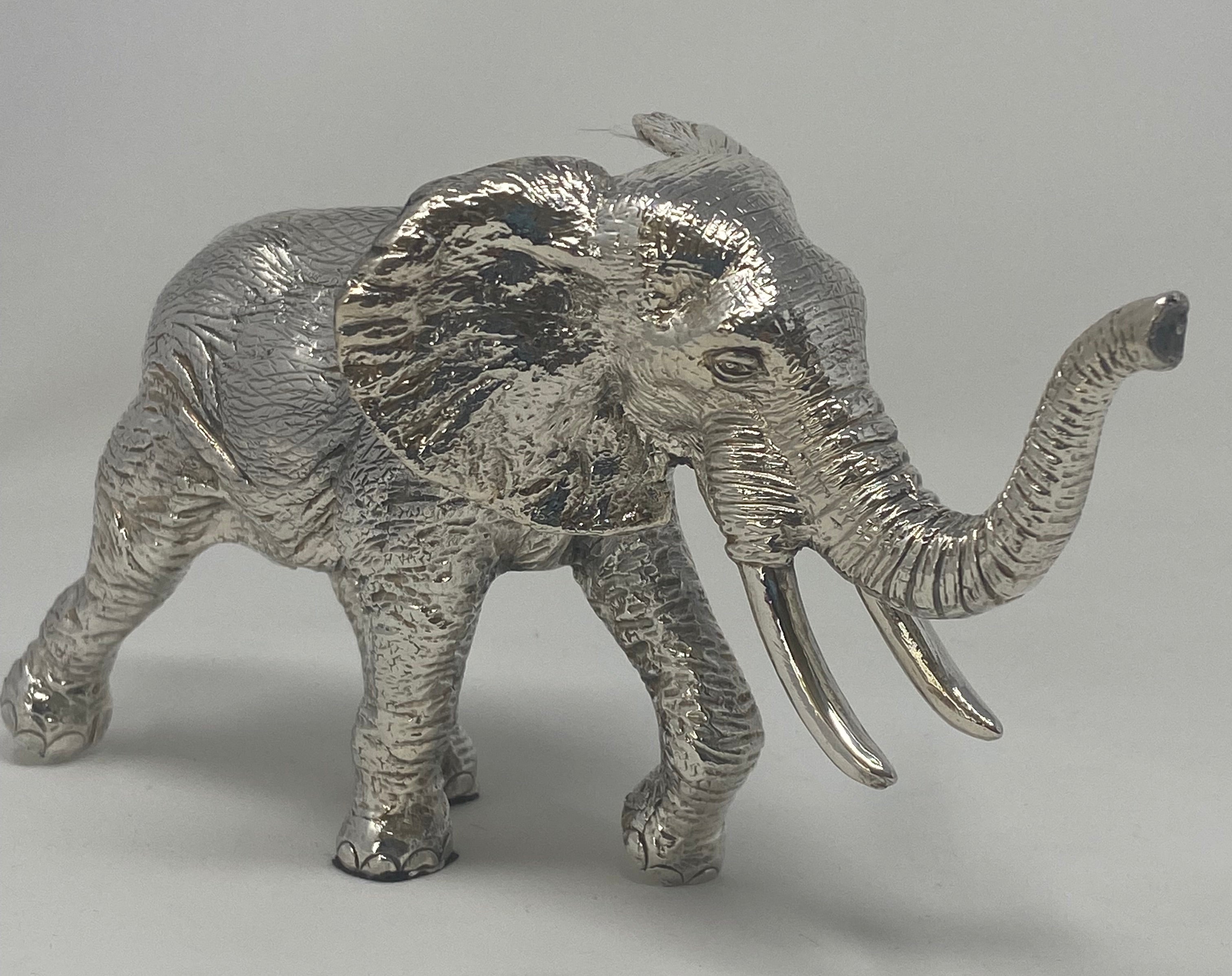Silver African Elephant