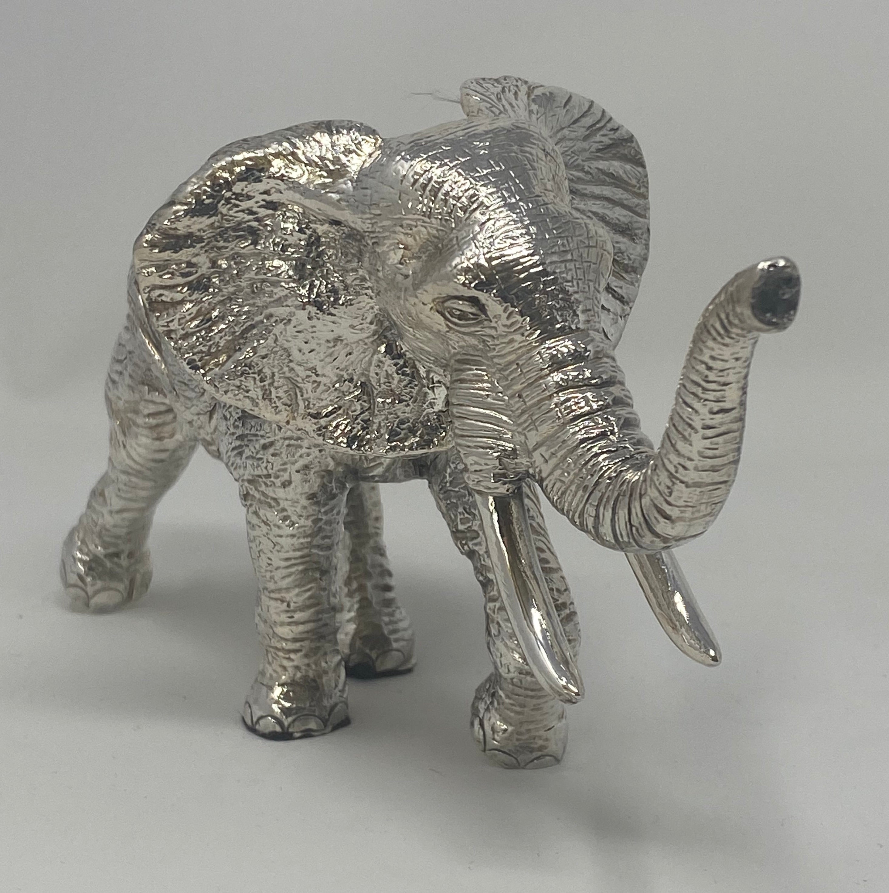 Silver African Elephant