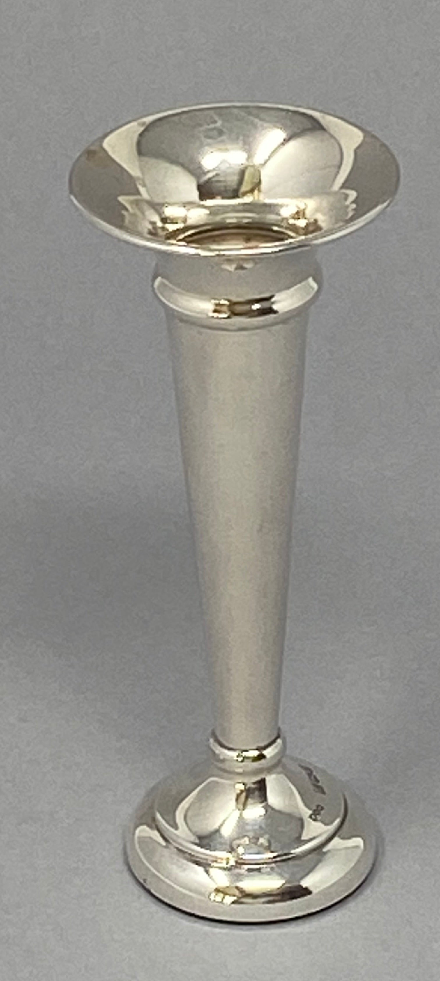 Silver Bud Vase