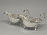Load image into Gallery viewer, Antique Silver Plated Pair Sauce Boats
